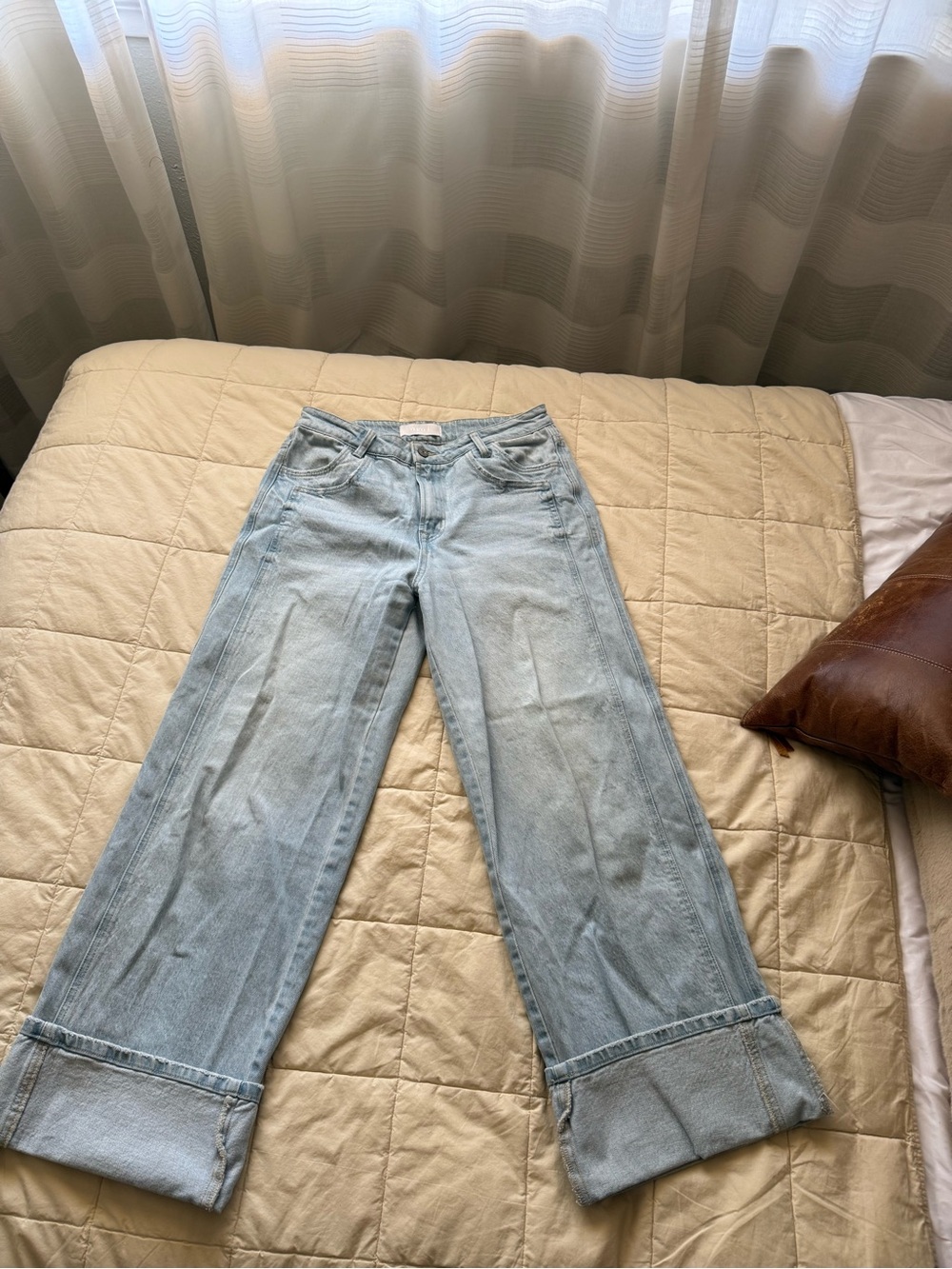 Vervet Light Blue Wide-Leg Women’s Jeans